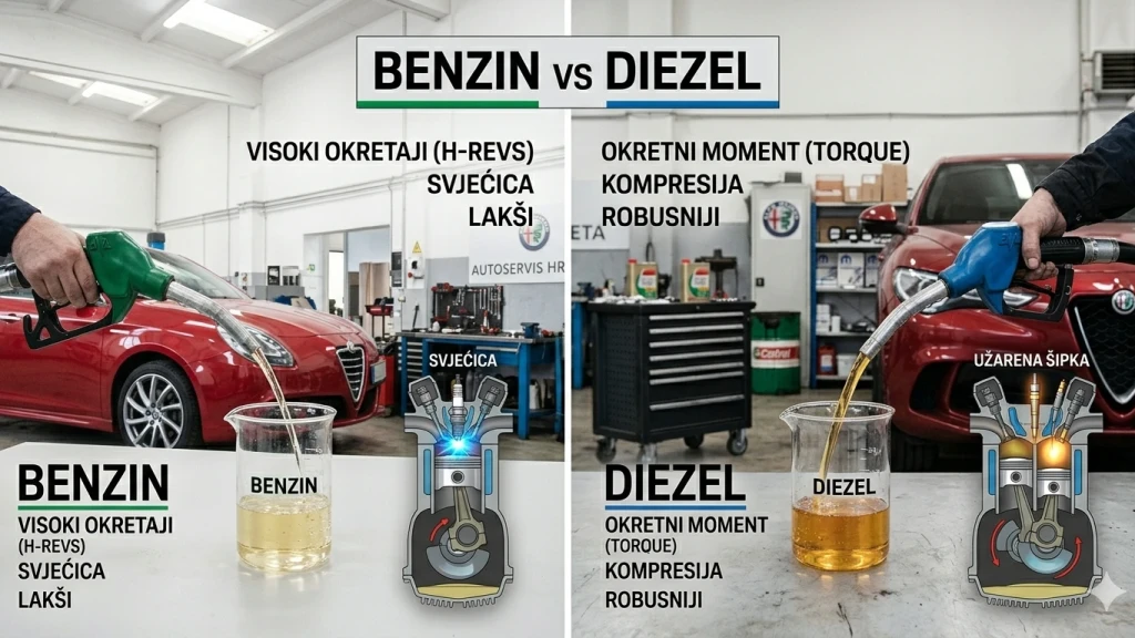 Alfa Romeo benzin ili dizel